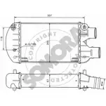 Интеркулер SOMORA 354045 4YB3 LB 1418472991 T6V2B