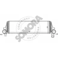 Интеркулер SOMORA 8T6 ZCPK 354245 Volkswagen Transporter (T5) 5 Грузовик 2.0 BiTDI 4motion 180 л.с. 2009 – 2015 RT7H6