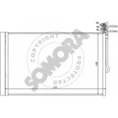 Радиатор кондиционера SOMORA 358760 DO4844S 1418473541 32 SIGU