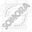 Масляный радиатор двигателя SOMORA Volvo V50 1 (545) Универсал 2.5 T5 220 л.с. 2004 – 2007 BECEW KYPZ VAY 361465B