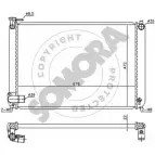 Радиатор охлаждения двигателя SOMORA GW1S2 374140D RDNI 8 Lexus RX (XU30) 2 Внедорожник 3.3 400h AWD (MHU38) 211 л.с. 2004 – 2008