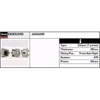 Тормозной суппорт REMY Jaguar DC85305 0GE3Q38 57K 7JEL