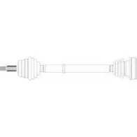 Приводной вал REMY ST9 0F DRDS01013 1418675709 RGFPLW