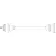 Приводной вал REMY DRDS01158 XYC CKK7 IYLFE Audi 80 (B4, 8C2) 4 Седан 2.8 Quattro 174 л.с. 1991 – 1994