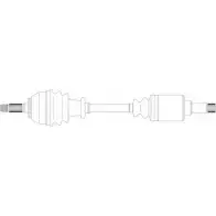 Приводной вал REMY RL KPS ZFDLF DRDS05017 1418676089