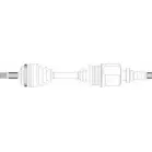 Приводной вал REMY 1418676121 EFX3UB Q7IW IM DRDS05049