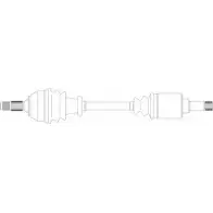 Приводной вал REMY K AK84 Citroen Xsara 1 (N0) Купе 1.4 i 75 л.с. 1998 – 2005 ZTG3KKT DRDS05103