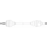 Приводной вал REMY P D2L4 DRDS09124 Fiat Ulysse (220) 1 1994 – 2002 FODP4