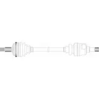 Приводной вал REMY DRDS09126 0G3EM Fiat Ulysse (220) 1 1994 – 2002 F 6L60