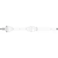 Приводной вал REMY VA YI0X8 Fiat Ulysse (220) 1 1994 – 2002 DRDS09127 CYG95