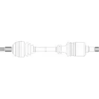 Приводной вал REMY DRDS09128 Fiat Ulysse (220) 1 1994 – 2002 NU373 0H N1O