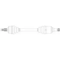 Приводной вал REMY Fiat Punto 0WN F9VZ DRDS09235 PSA63E