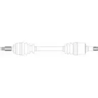 Приводной вал REMY A92I B Mazda MX-3 (EC) 1 1991 – 1998 QV93P0Y DRDS18076