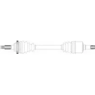 Приводной вал REMY Mazda MX-3 (EC) 1 1991 – 1998 DRDS18081 ER1Z 0 GIVB7