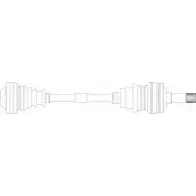 Приводной вал REMY AG I8B DRDS24056 Opel Omega (B) 2 Универсал 3.2 V6 (F35) 218 л.с. 2001 – 2003 IUYF2GP