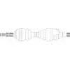 Приводной вал REMY DRDS24060 Opel Corsa (B) 2 Хэтчбек 1.0 i 12V (F08) 54 л.с. 1996 – 2000 LF869 H 2I8DMQM