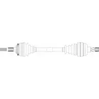 Приводной вал REMY 8KN5M DRDS24062 Opel Astra (F) 1 Универсал 2.0 i 16V (F08. C05) 150 л.с. 1993 – 1998 TA 951