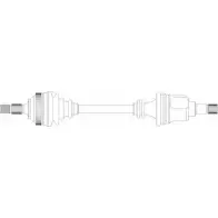 Приводной вал REMY IR9 NJ QCQ3X4 DRDS25068 1418677737