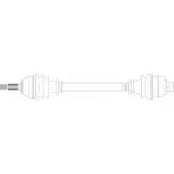 Приводной вал REMY 1418677966 I6VIYTO EHL309 W DRDS27039