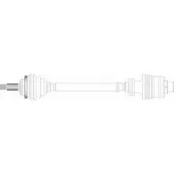 Приводной вал REMY O0 LCS DRDS27053 1418677980 KJ21R