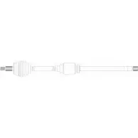 Приводной вал REMY 1O9C 7 DRDS27145 90UFH Renault Master (FD) 2 Фургон 2.8 dTI 114 л.с. 1998 – 2001