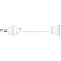 Приводной вал REMY YIZ25 Seat Toledo (1L) 1 1991 – 1998 DRDS30028 7E3 097S