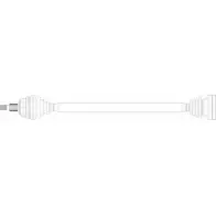 Приводной вал REMY CV46HH D43 W1N Seat Toledo (1L) 1 1991 – 1998 DRDS30029