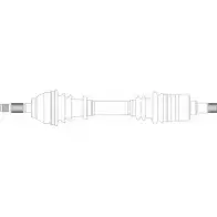 Приводной вал REMY ZP09U 3HM 6P DRDS34020 1418678583