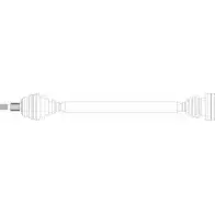 Приводной вал REMY DRDS36015 Volkswagen Golf 3 (1H1) Хэтчбек 2.9 VR6 Syncro (1Hx1) 190 л.с. 1994 – 1997 AW J48WI XI30J78