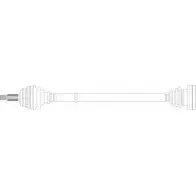 Приводной вал REMY MJEMLR DRDS36042 71TQ D Volkswagen Golf 3 (1H5) Универсал 1.9 TDI Syncro 90 л.с. 1995 – 1999