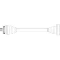 Приводной вал REMY DRDS36054 5JDHG 3N0NR I2 Volkswagen Passat (B5) 3 Универсал 1.8 Syncro/4motion 125 л.с. 1997 – 2000