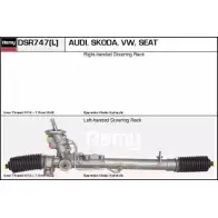 Рулевая рейка REMY Volkswagen Golf 4 (1J5) Универсал 1.9 TDI 101 л.с. 2000 – 2006 U 23E2Z DSR747 LSYW5