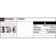 Тормозной суппорт REMY ABT58 RAB84367 Toyota RAV4 (XA20) 2 2000 – 2005 C1 IIW