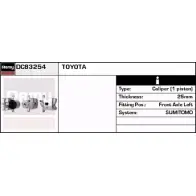 Тормозной суппорт REMY Y663NN8 Toyota RAV4 (XA20) 2 Кроссовер SKATB XR RAB94365