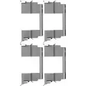 Ремкомплект тормозных колодок MGA A374 1418893617 JMESF W P1P43C6