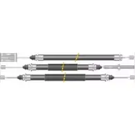 Трос ручника MGA Peugeot KC4026 WTY9M7Y 42O 9F