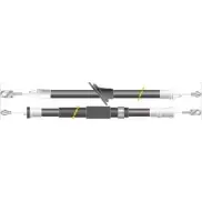 Трос ручника MGA KC4529 Mercedes Sprinter (906) 2 Кабина с шасси 2.1 (3T) 211 CDI (9011. 9013. 9011. 9013) 109 л.с. 2006 – 2009 600LB O 2LTJ7