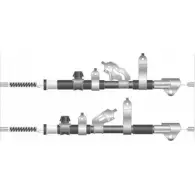 Трос ручника MGA GPC2G KC4656 Z JLR7 Toyota Vitz (XP90) 2 Хэтчбек 1.4 D 4D (NLP90) 90 л.с. 2005 – 2025