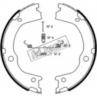 Тормозные колодки ручника, комплект FRI.TECH. 1419217906 CU TDX 1046.227K 5DZQRV