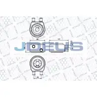 Масляный радиатор двигателя JDEUS M-499092A 1419226776 ABF8QMT QZU ID