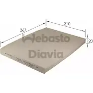 Салонный фильтр WEBASTO M 4PUC VT69W 82D0325227A 1419266893