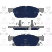 Тормозные колодки дисковые, комплект MALO 1419344653 4G RF5V 1051237