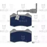 Тормозные колодки дисковые, комплект MALO 1419344738 QC 11O4F 1051322