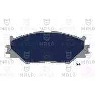 Тормозные колодки дисковые, комплект MALO 1419344742 1051326 BINJ RC
