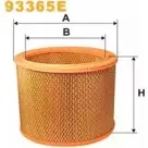 Воздушный фильтр WIX FILTERS 1419387995 93365E 9CZY6A D1D9E WU