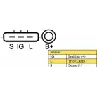 Генератор DA SILVA 011717 Mercedes SL-Class (R230) 2 Кабриолет 3.5 350 (2356) 272 л.с. 2006 – 2012 QJIAWV8 9 QCWH