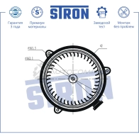 Вентилятор отопителя, моторчик печки CHEVROLET (CRUZE I, MALIBU VIII), OPEL (INSIGNIA I, MERIVA B II), SAAB (9-5 II), VAUXHALL (INSIGNIA I) STRON 1441223496 N AWMF2 STIF104 - Изображение 3