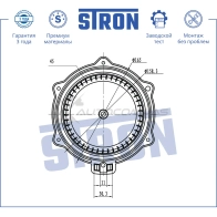 Вентилятор отопителя, моторчик печки CHEVROLET (LACETTI), DAEWOO (GENTRA II) STRON STIF105 SQE GS2H 1441223497 - Изображение 3