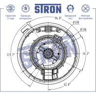 Вентилятор отопителя, моторчик печки CITROEN (C4 II, DS4), PEUGEOT (308 I, RCZ) STRON STIF051 SIJ8 V3 1441223511 - Изображение 6