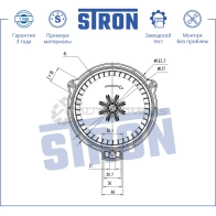 Вентилятор отопителя, моторчик печки HONDA (AIRWAVE I) STRON 1441223539 STIF109 A30 2G4 - Изображение 3